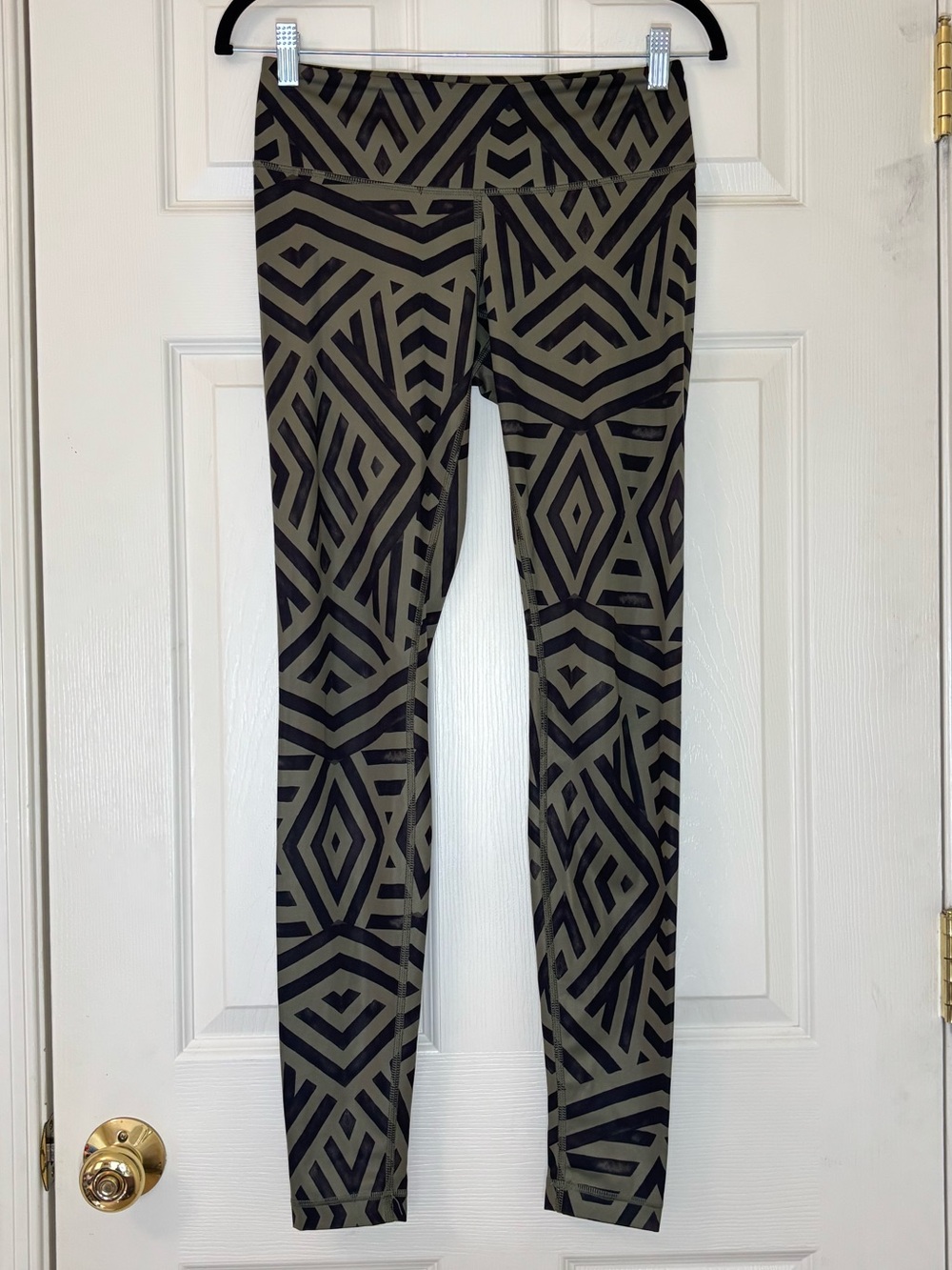 Lululemon Wunder Under Full On Luxtreme Chevron Shuffle Fatigue Leggings